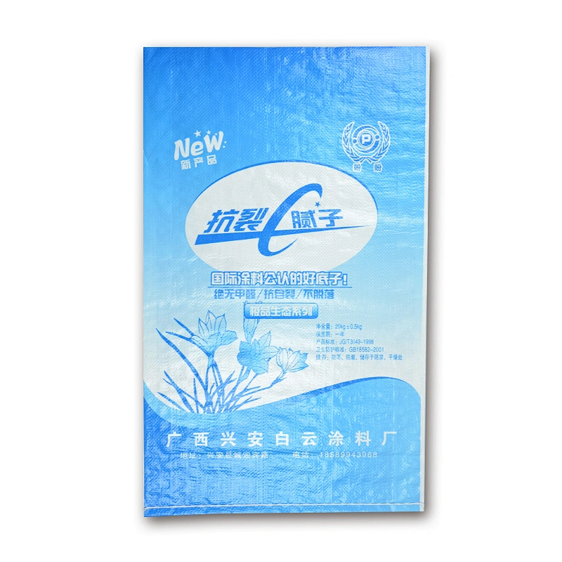 PP woven packaging cement, putty powder, valve bag 20kg