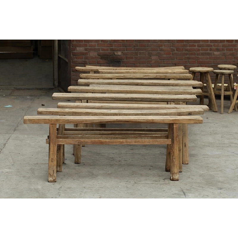 wholesale Indonesian rustic reclaimed bench wood old furniture