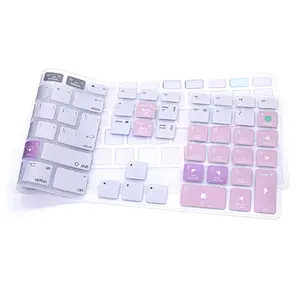 Steinberg Cubase Hotkey Shortcut Keyboard Cover Skin Protector For iMac G6 Desktop PC Keyboard Numeric Keypad Wired USB