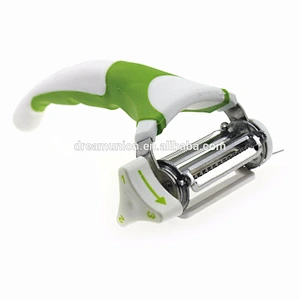 multifunctional 3 in 1 Triple New Smart slicer Knife Ultimate Melon Fruit Cutter Durable Home Kitchen