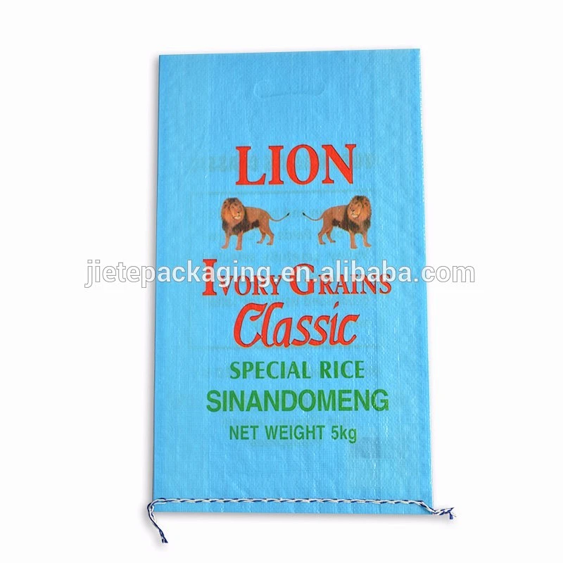 Video, China high quality polypropylene foodstuff 50kg 25kg 5kg pp woven rice, coffee packing bag