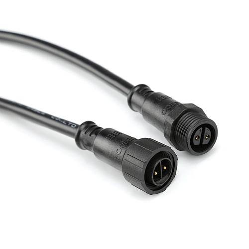 Male connector 4pin M16 led connector