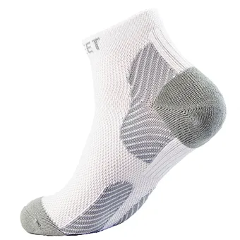 Fashion Custom Design Cotton Half Short Over Ankle Free Terry Jacquard Sports Socks for Running Cycling