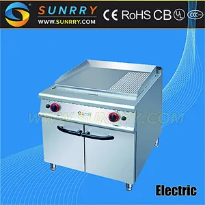 Industrial electric free standing griddle range (SY-GD900A SUNRRY)
