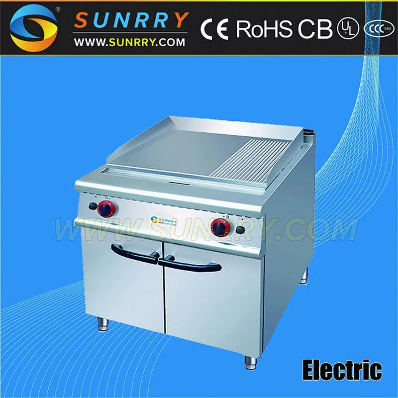 Industrial electric free standing griddle range (SY-GD900A SUNRRY)