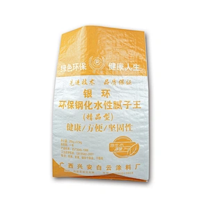 PP woven packaging cement, putty powder, valve bag 20kg