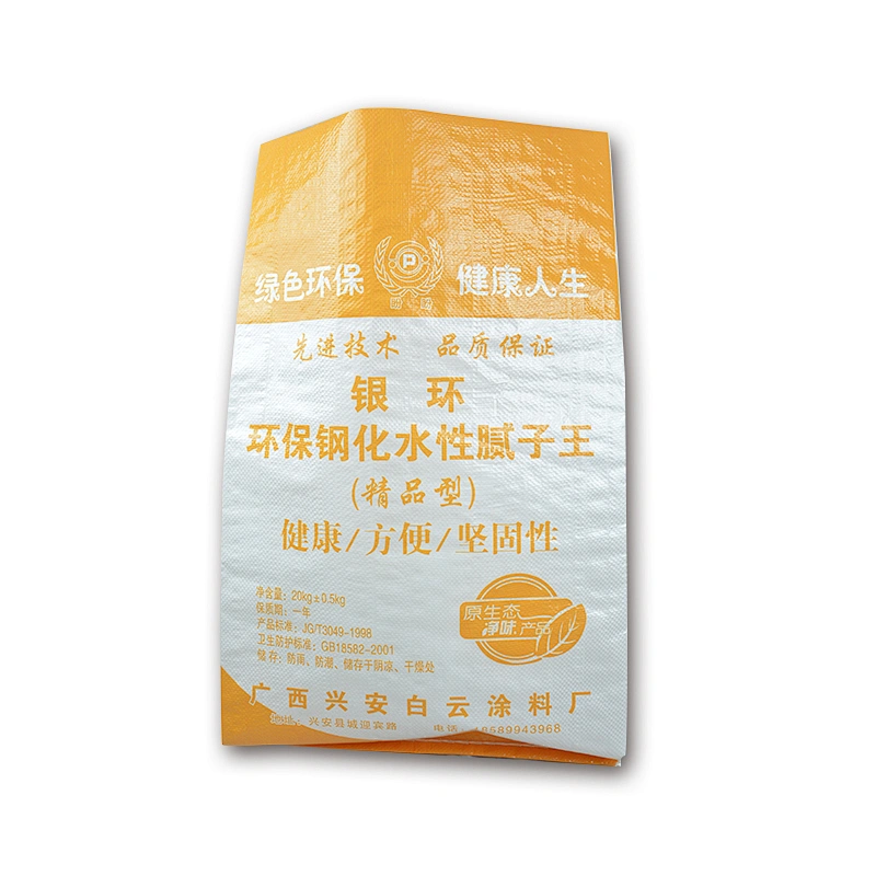 PP woven packaging cement, putty powder, valve bag 20kg