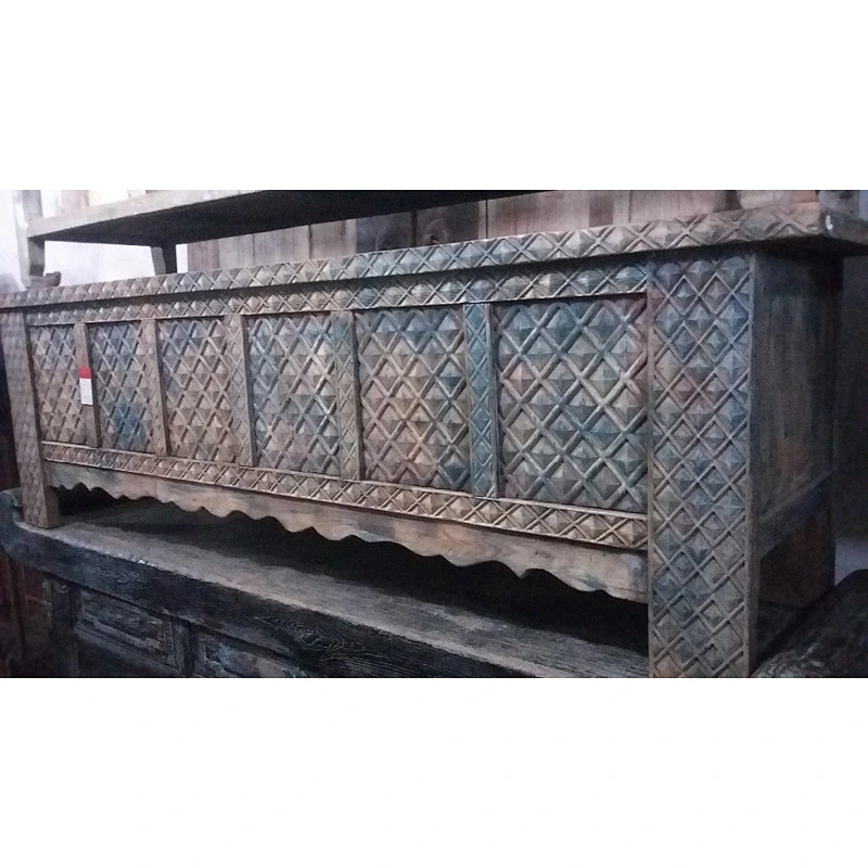 Antique Wooden Vintage TV Cabinet in TV Stands carved cabinet