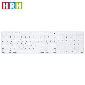 Silicone Korean Language Keyboard Skins laptop keyboard cover for Magic Keyboard with Numeric Keypad A1843 MQ052LL