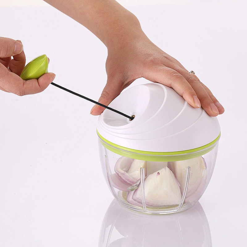 Multi manual pull food fruit vegetable chopper slicer