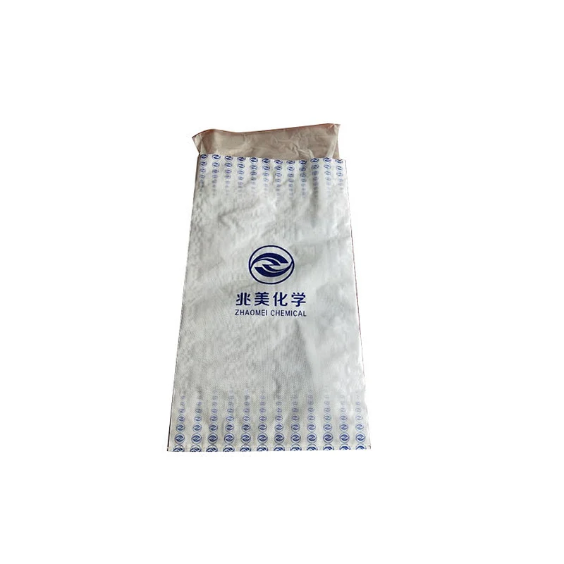 Customized wholesale 25kg woven bag white bag with liner Industrial use