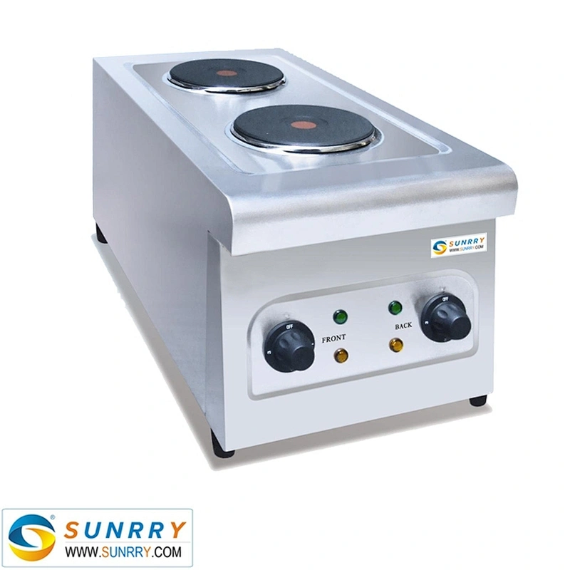 Industrial mini counter top round hot plate cooking