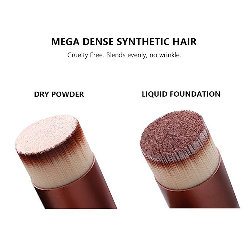 Kabuki Foundation Brush Professional Synthetic Hair Liquid Blending Powder Makeup Tools