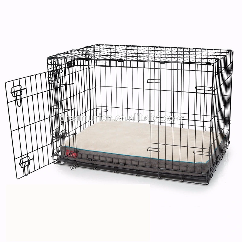 Bed Cushion Mat Pad for Dog Cat Kennel Crate Cozy Soft Memory Foam Washable