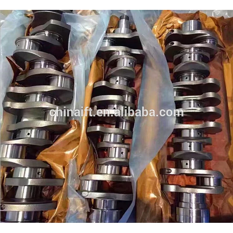 6D105 engine part crankshaft 6136-31-1010 for excavator parts