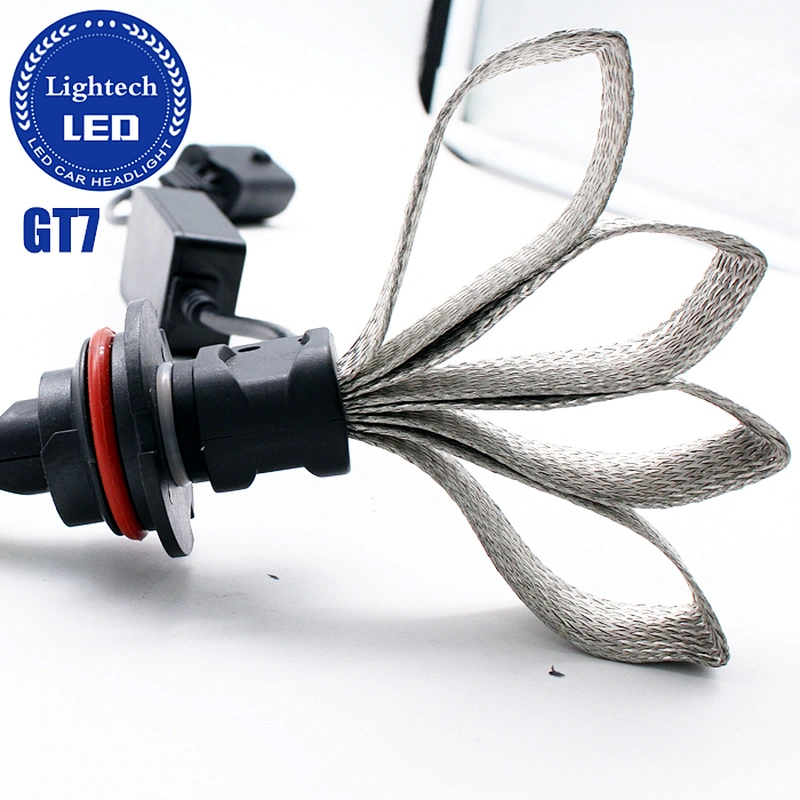 Lightech GT7 Auto Car Accessories 40W 8000Lm Led Headlamps H4 H13 9007 9004 Led Headlight Car