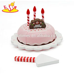 wholesale kids wooden cake toy for role play W10B136