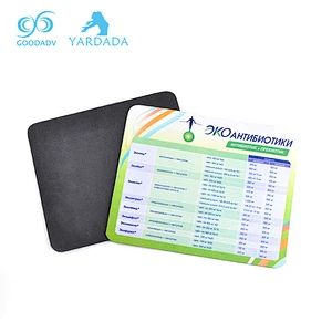 Custom new design promotion 3d rubber mouse pad