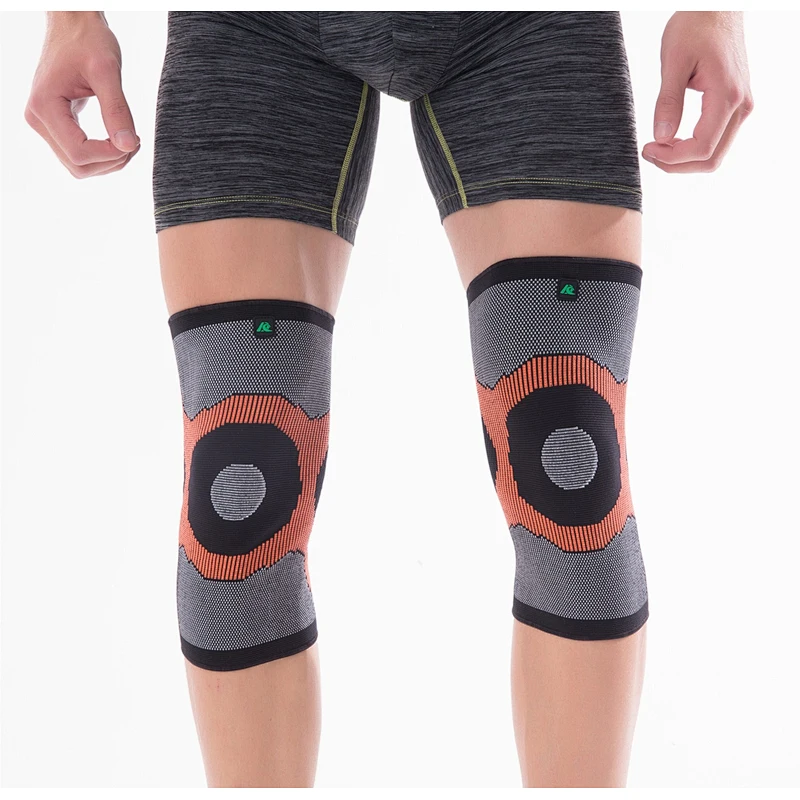 Comfortable orthopedic knee sleeve knee bend design Special close-edge design