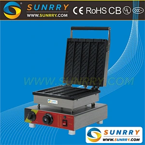 Automatic industrial electric bar waffle maker stick making machine