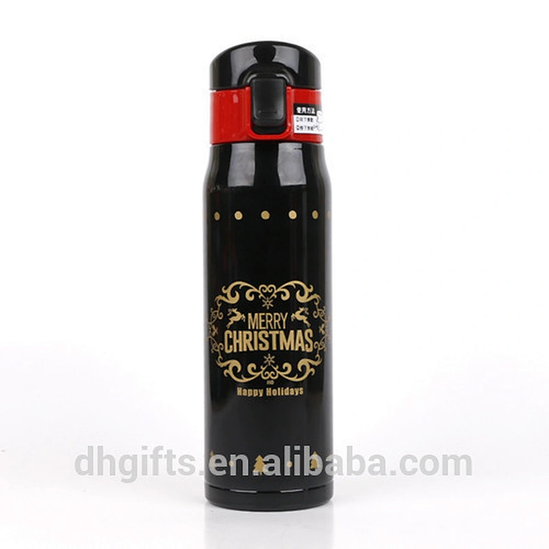 Mix Order 2018 New Christmas Gifts 500 ml Stainless Steel Water Bottle Double Wall Vacuum Cup