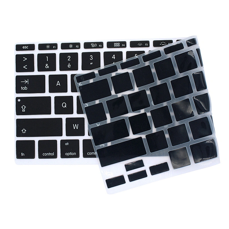 French Layout Keyboard Protector custom silicone keyboard cover Skin For Macbook Air 11