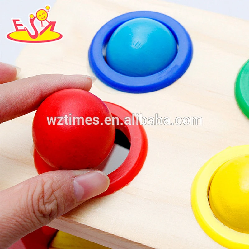 Hölzernes diy Spielzeug des bunten Spielzeugs des Großverkaufs heißes hölzernes diy Spielzeug W11G023