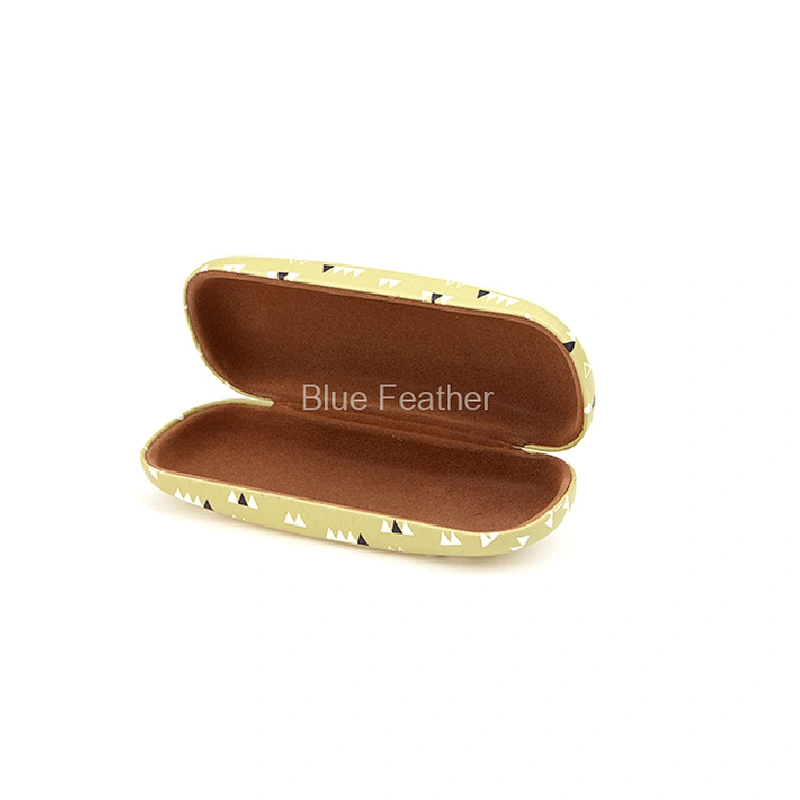 Modern Assorted Triangle Print Glasses Case for Everyday Storage