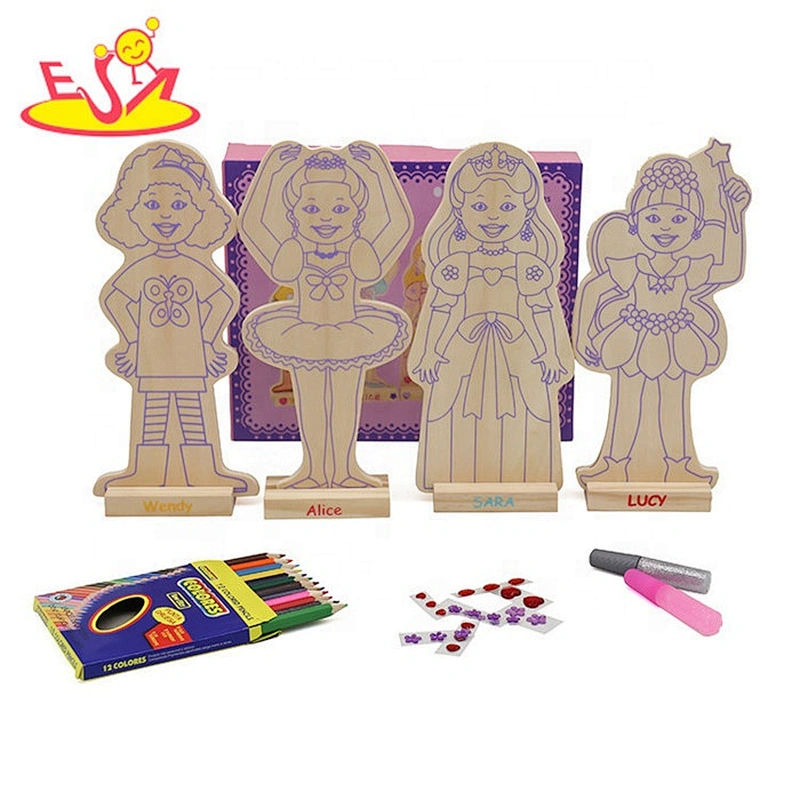 wholesale educational wooden drawing toys for kids W03A078