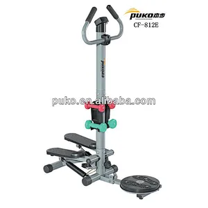 Multi functions exercise mini stepper with twisting the waist dish