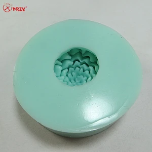 Lotus Fondant soap mold HC0007decorative Cake mould Silicone fondant flower Candle molds