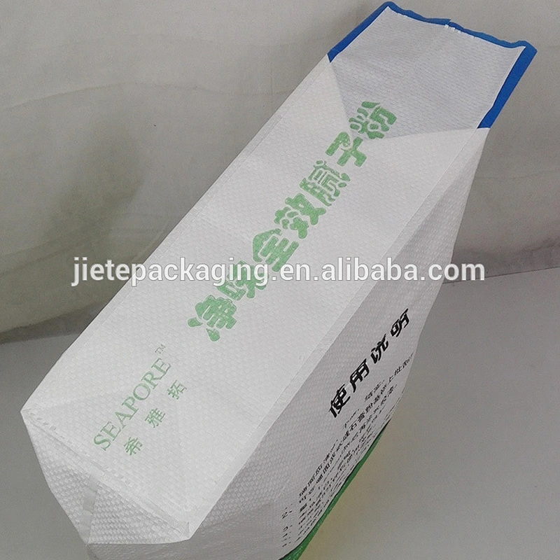 Video, ordinary square bottom plastic pp woven bags for packing grey cement, gypsum powder, outer wall putty bag 20kg