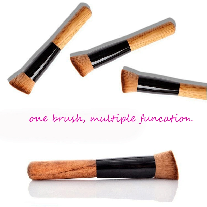 Wholesale cosmetic tools multiple functional blush contour private label makeup brush liquid stick foundation brush