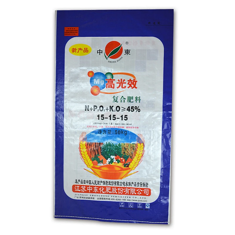 Professional manufacture pp woven fertilizer bag 50kg