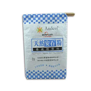 Cheap custom made kraft valve paper bags for cement packaging