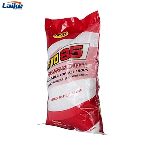 2019 raw material PP woven wheat flour packaging  50kg maize bags