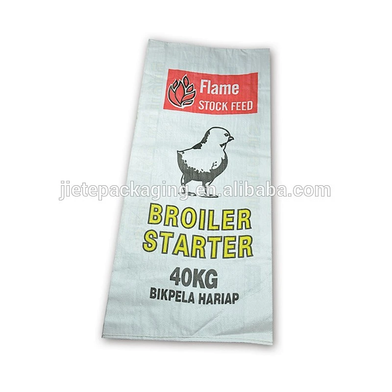 Video, Personalised custom packing poly laminated pp woven bags for feedstuff shipping packaging