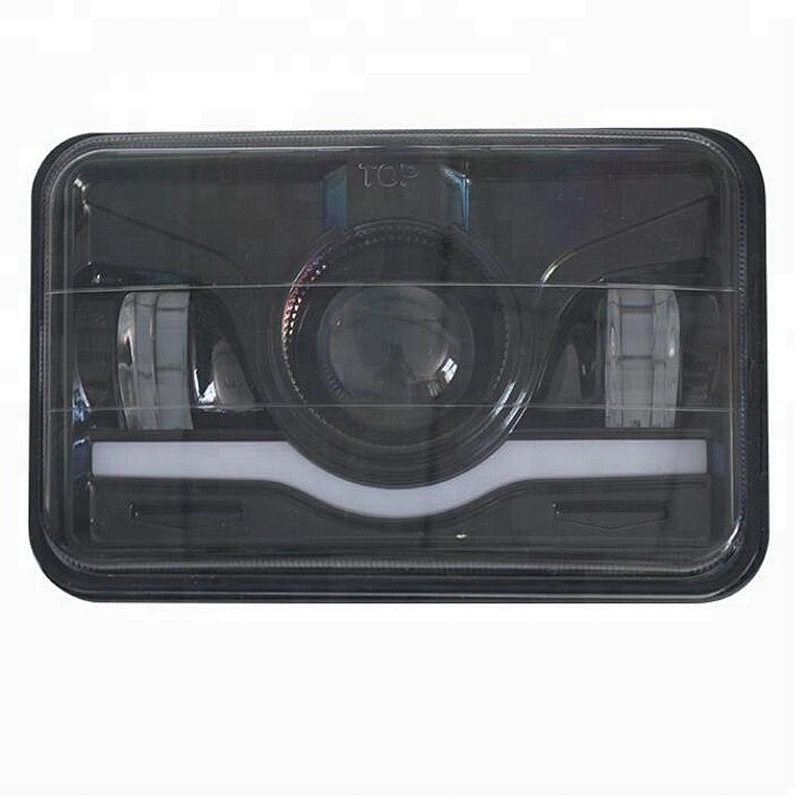 Wholesale CE RoHs Emark DOT Approved 5Inch Jeep LED Headlight 4x6 45W High Low DRL light for 12V Trucks