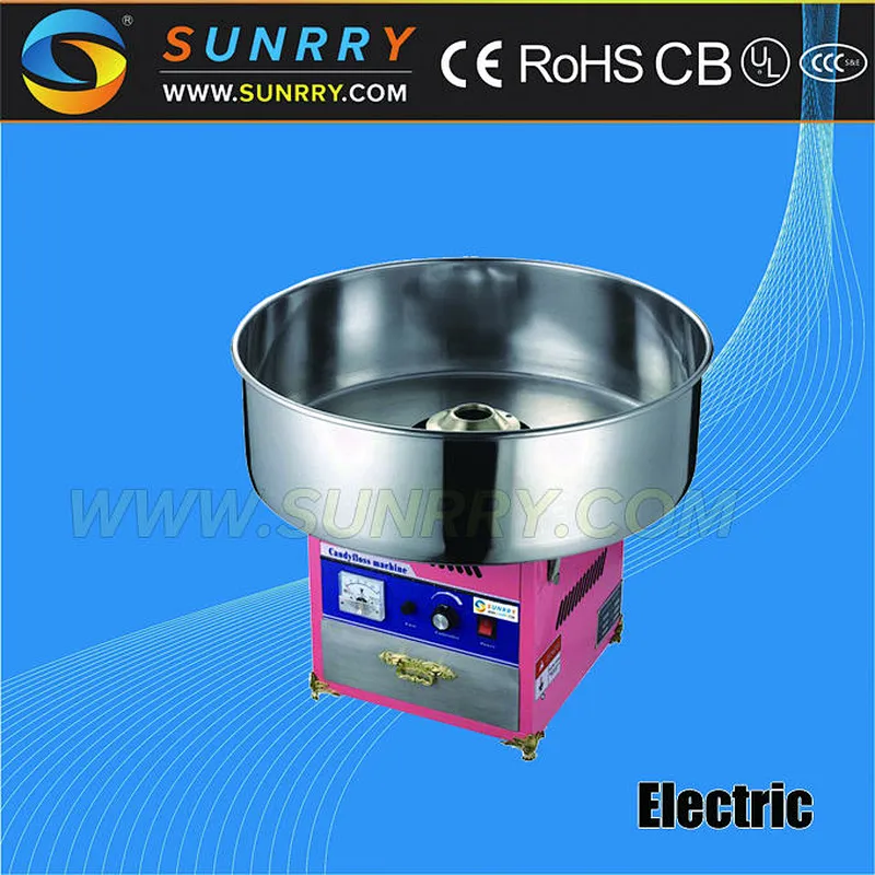 Commercial Electric Stainless Steel Cotton Candy Machine for Sale