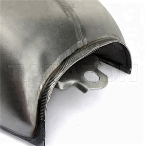Custom steel cafe racer motorcycle fuel tank for XF250