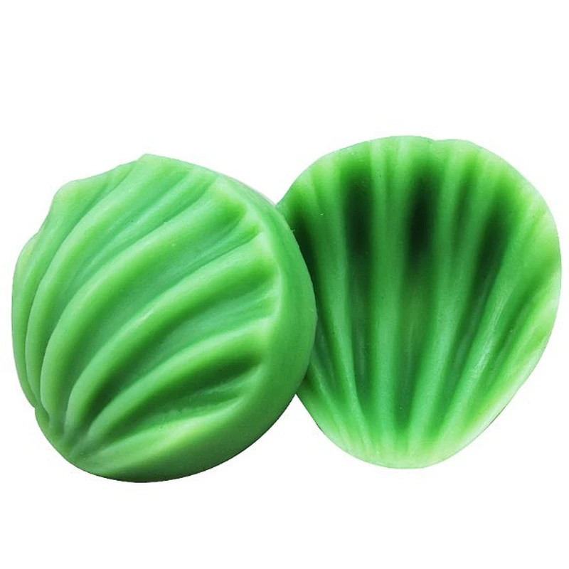Vegetable tops shape fondant silicone mold