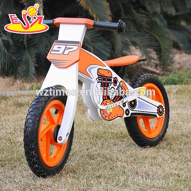 2018 hot sale kids wooden bike,popular wooden balance bike,new fashion kids bike W16C157