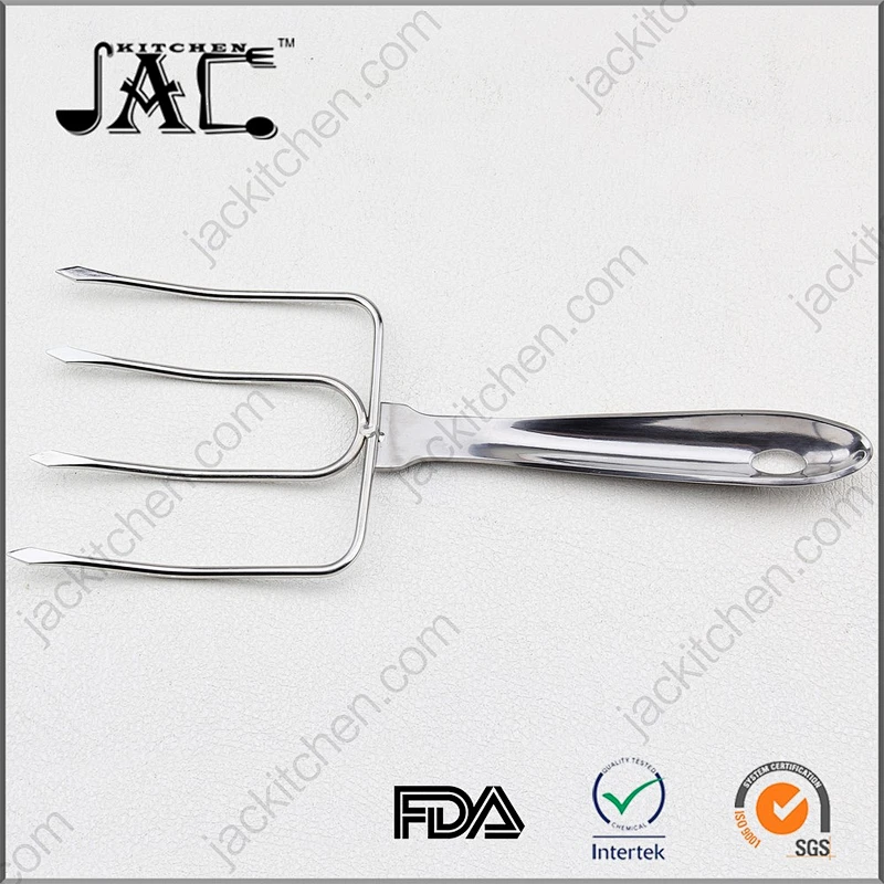 Durable Stainless Steel Poultry Lifters Turkey Fork