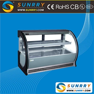 Salad Showcase With Stainless Steel 304 Material 120L To Use (SY-CS120 SUNRRY)