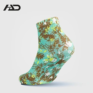 Colorful Small MOQ Custom Women Digital Print Short Ankle Socks