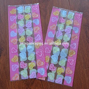 Lovely PE plastic small gift bag for packaging
