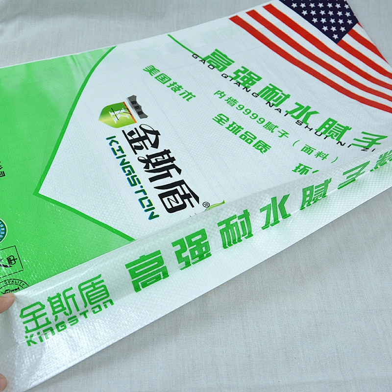 China pp woven polypropylene cement bag for wall putty,mortar,tile adhesive