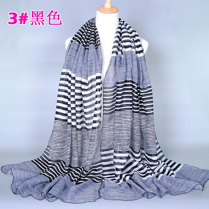Wholesale yiwu muslim scarf hijab cotton scarf shawls for women