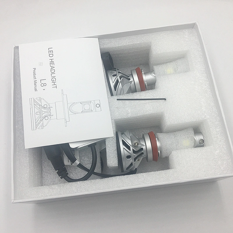4300K H8 LED Headlight Bulb 14000 LMs LED Conversion Kit for car