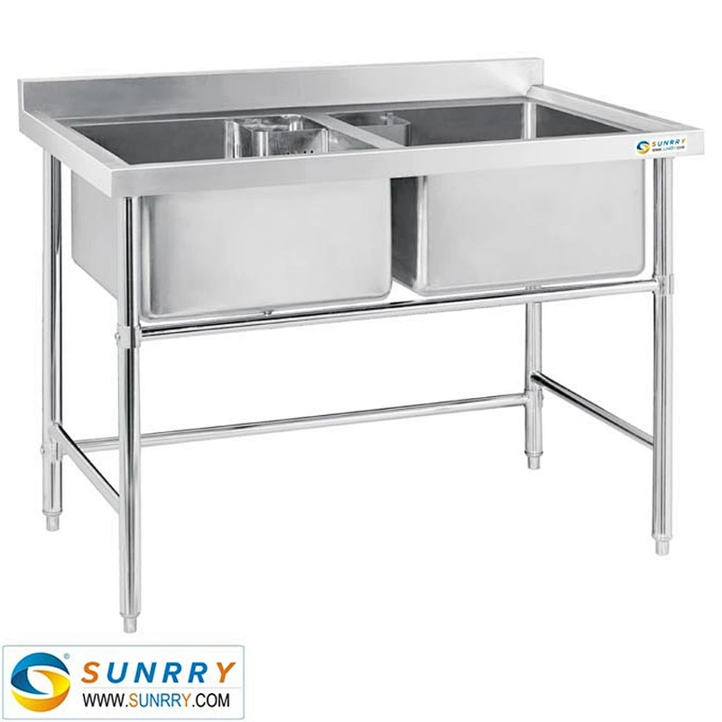 Small Double Kitchen Sink/Double Drainboard Kitchen Sinks/Kitchen Corner Sink (SY-SK2618 SUNRRY)